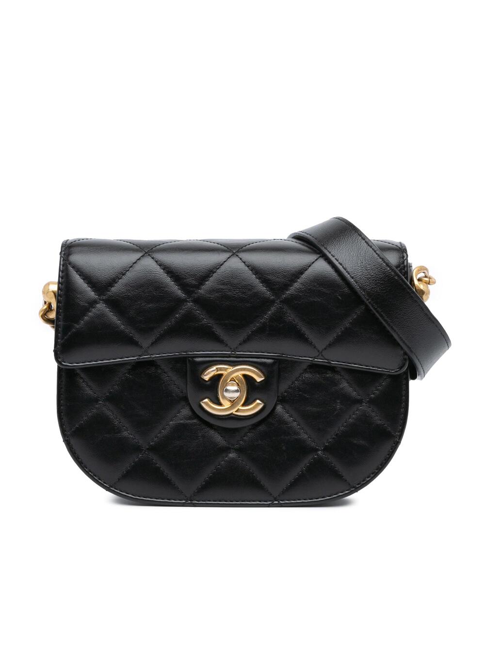 Chanel Moon Flap Messenger Bag Quilted #327370C37B